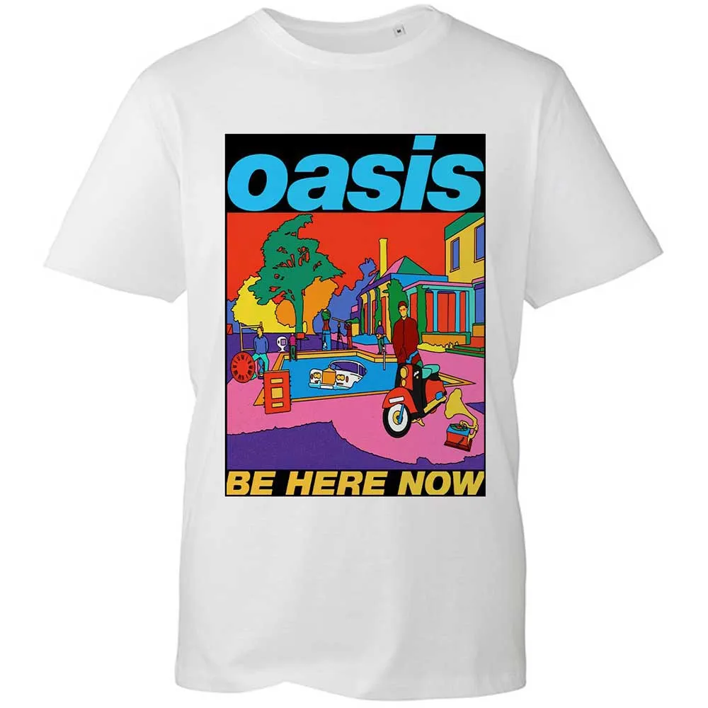 Oasis - Unisex T-Shirt Be Here Now Illustration artwork