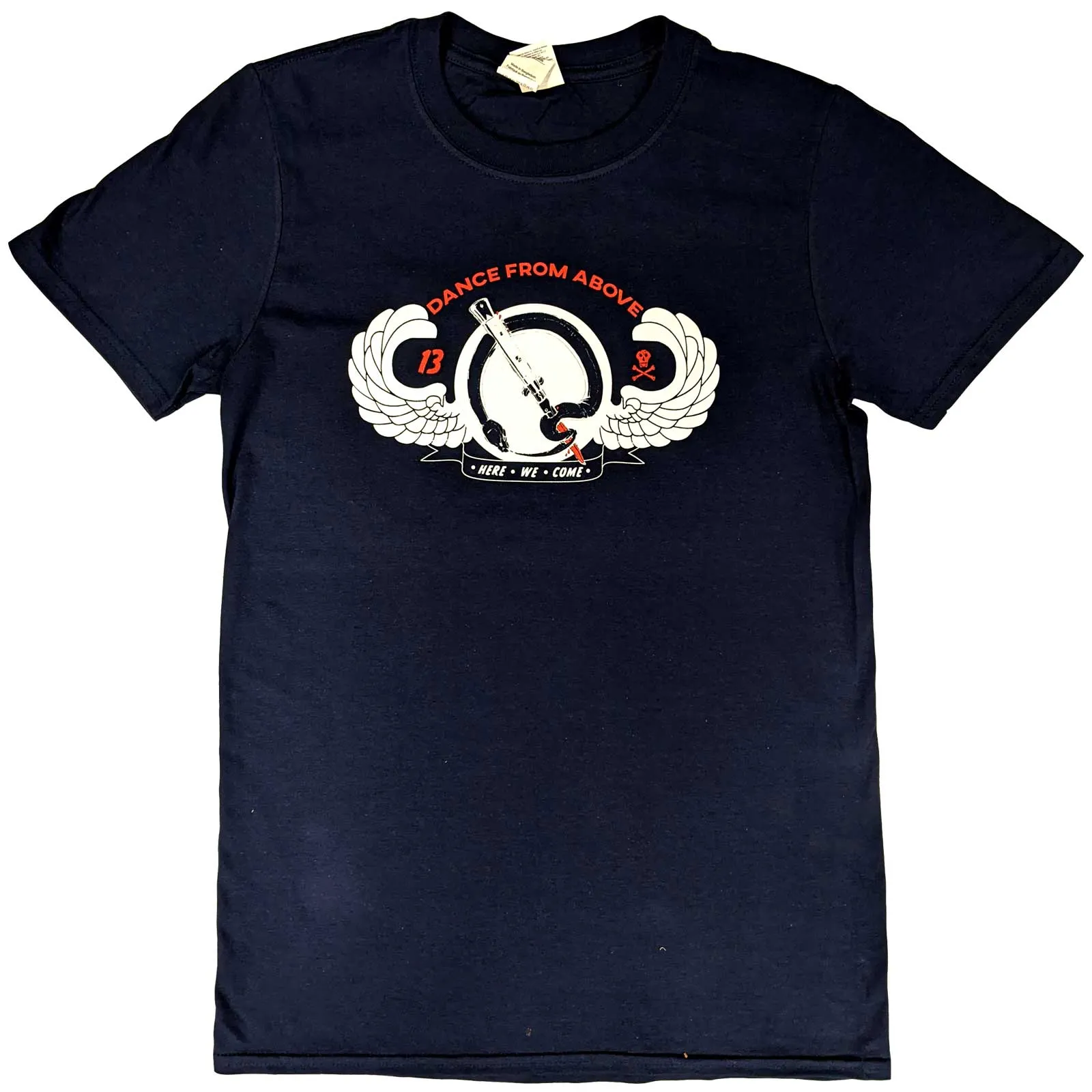 Queens Of The Stone Age - Unisex T-Shirt Dance From Above artwork