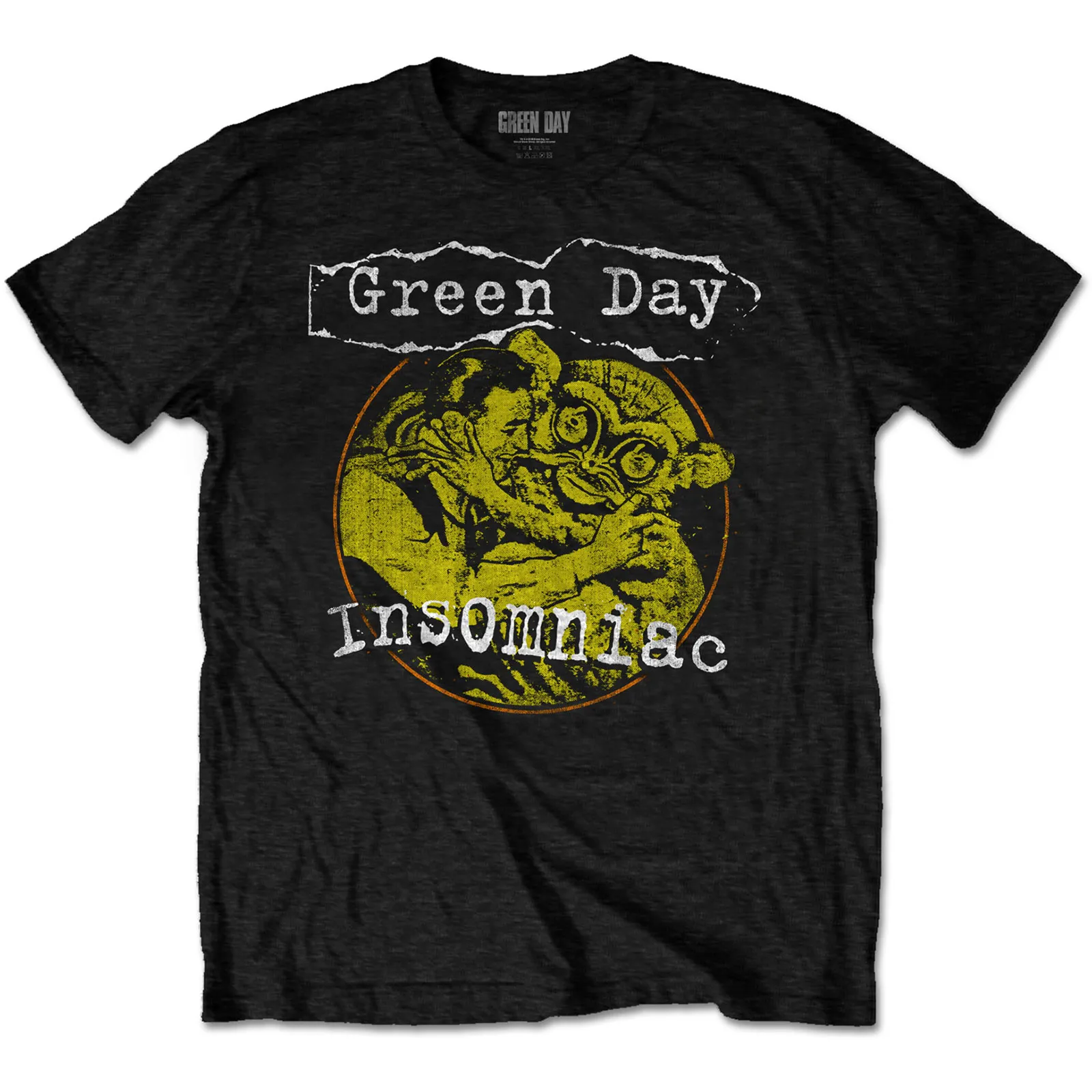 Green Day - Unisex T-Shirt Free Hugs artwork