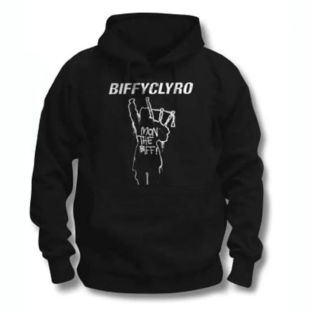 Biffy Clyro - Unisex Pullover Hoodie Mon The Biff artwork