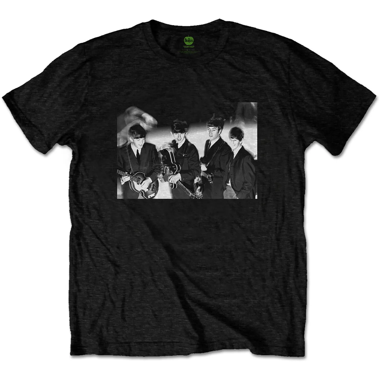 The Beatles - Unisex T-Shirt Smiles Photo artwork