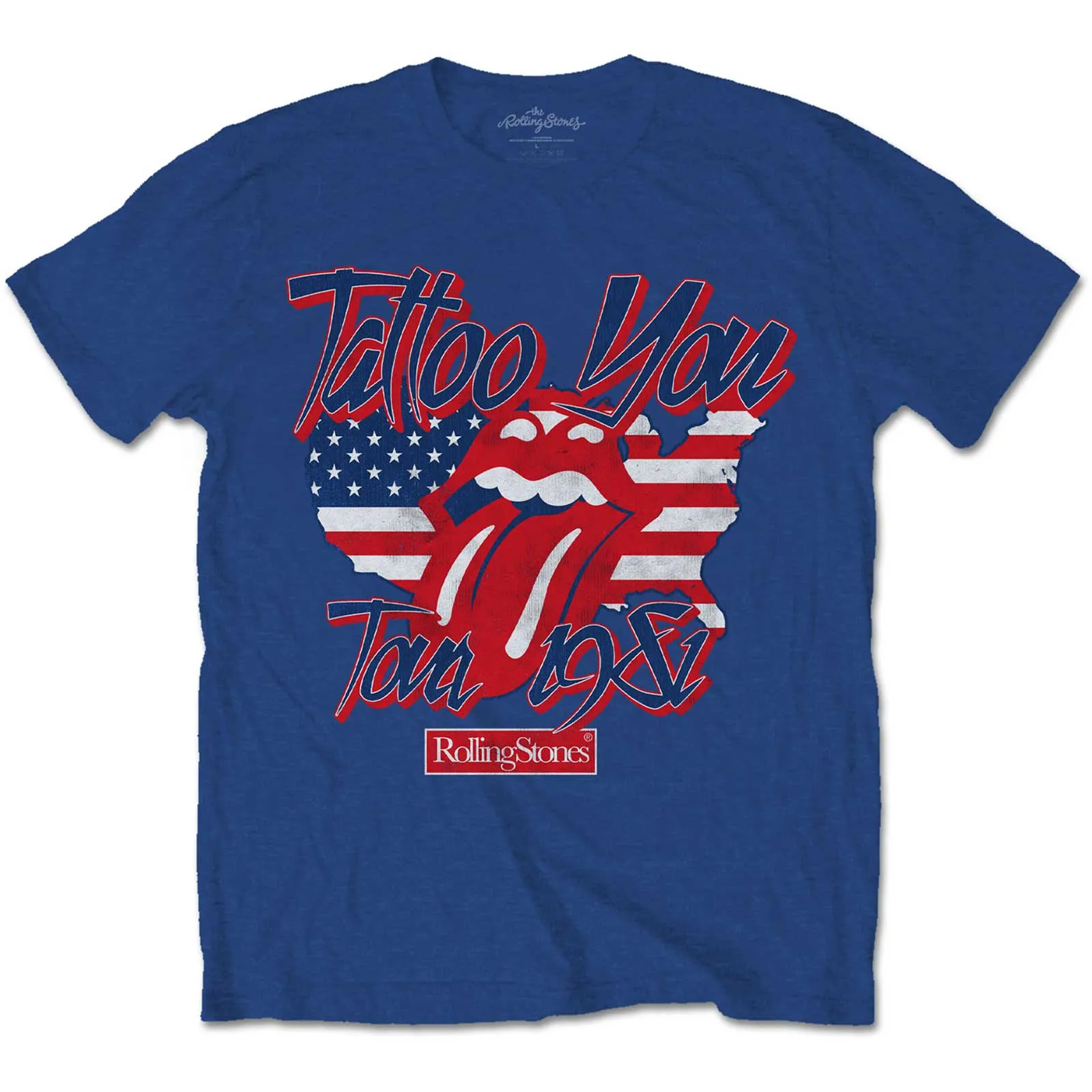 The Rolling Stones - Unisex T-Shirt Tattoo You Americana artwork