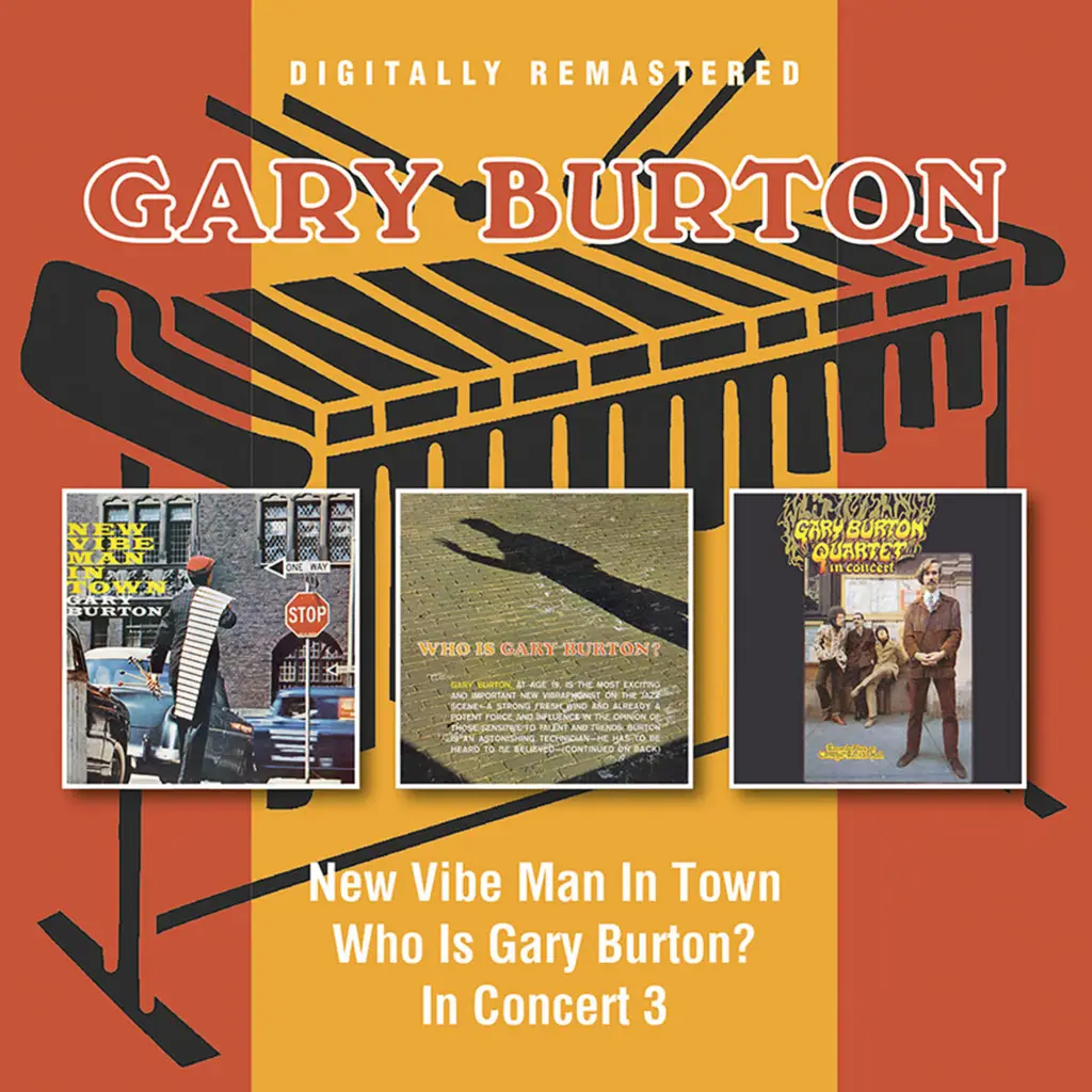 Gary Burton - New Vibe Man In Town / Who Is Gary Burton? / In Concert ...