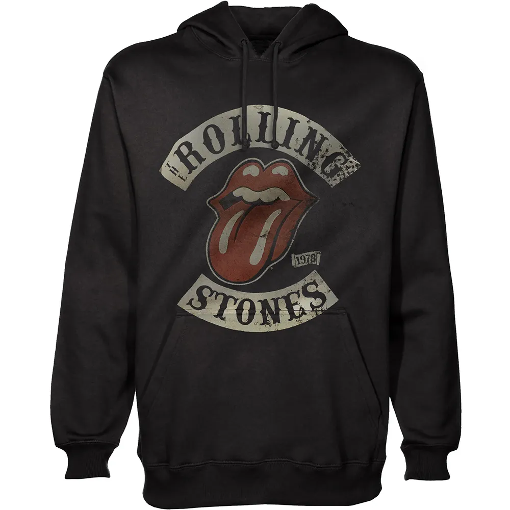The Rolling Stones - Unisex Pullover Hoodie 1978 Tour artwork