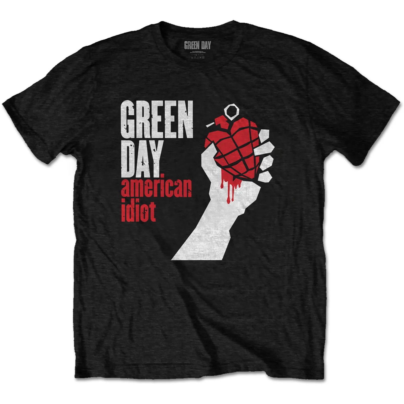 Green Day - Unisex T-Shirt American Idiot artwork