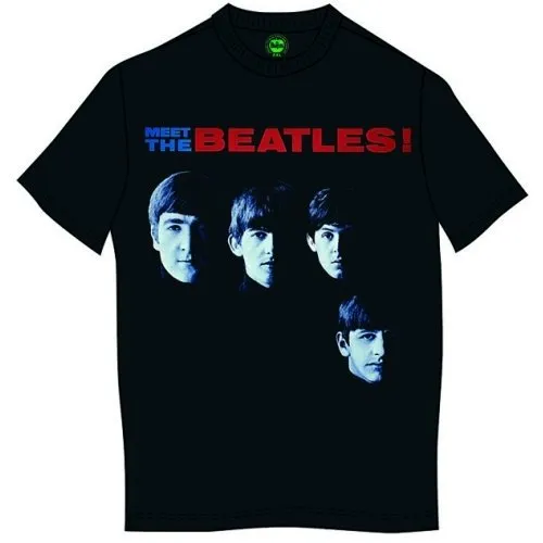 The Beatles - Unisex T-Shirt Meet The Beatles artwork