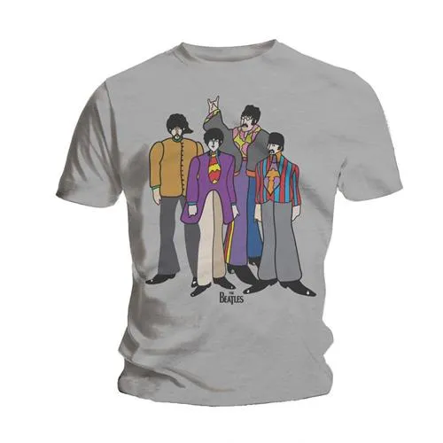 The Beatles - Unisex T-Shirt Yellow Submarine artwork