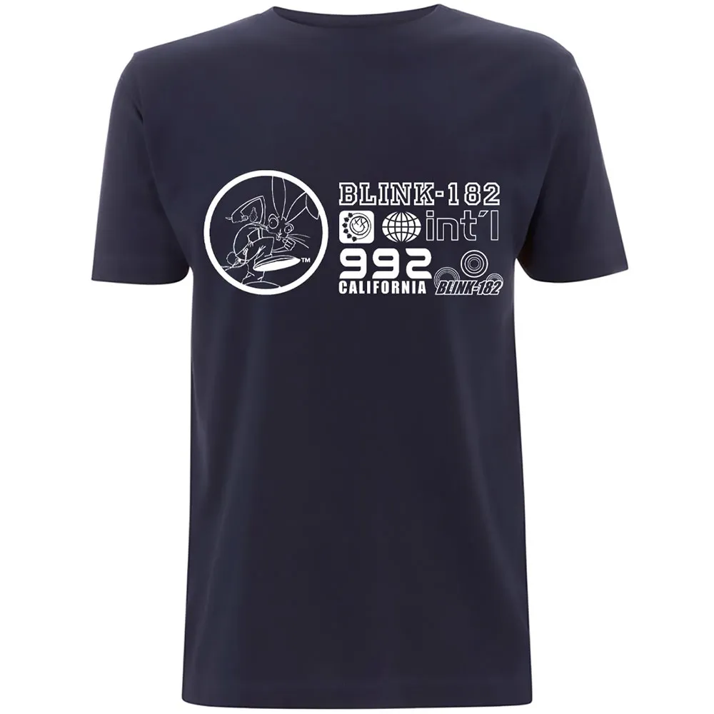 Blink 182 - Unisex T-Shirt International artwork