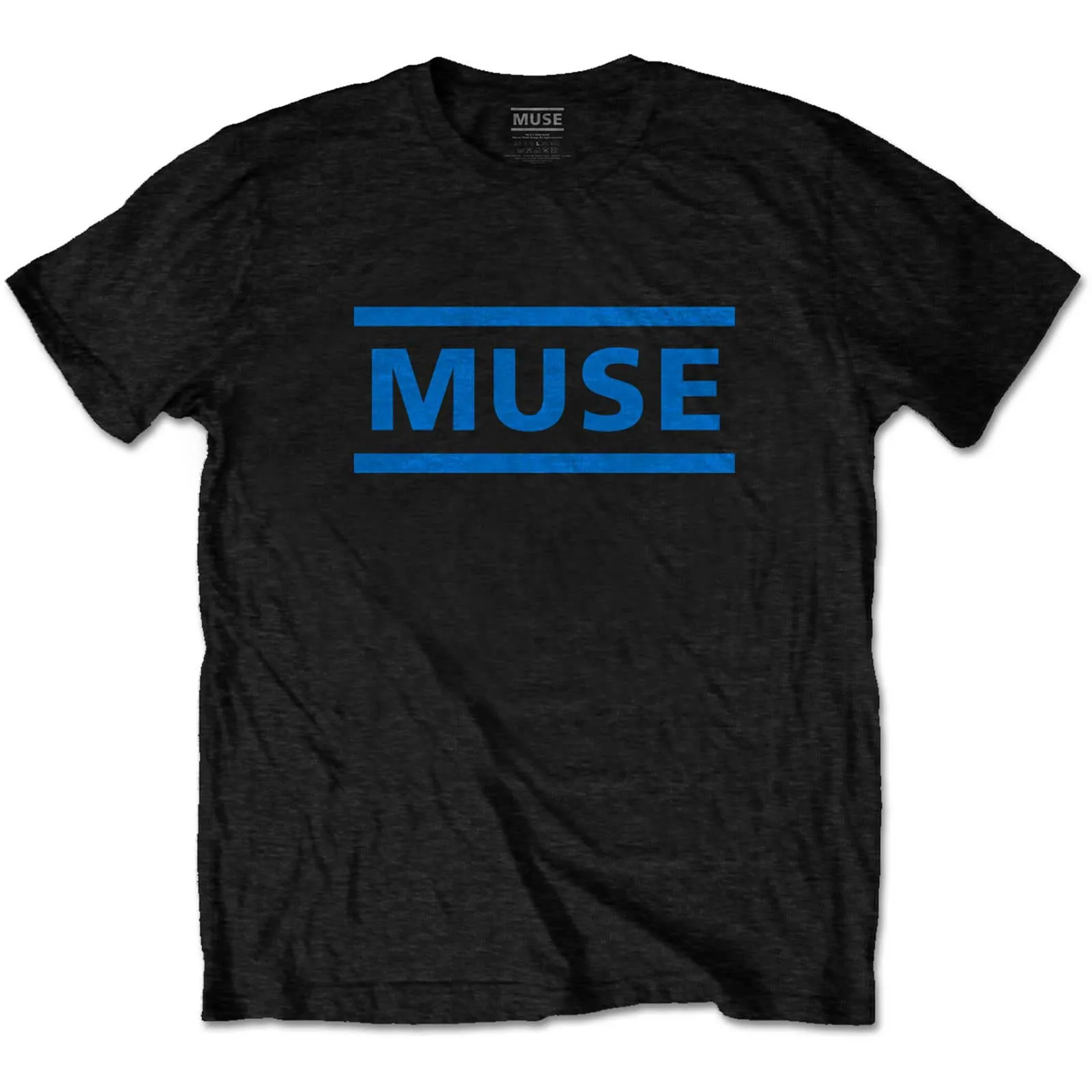 Muse - Unisex T-Shirt Dark Blue Logo artwork