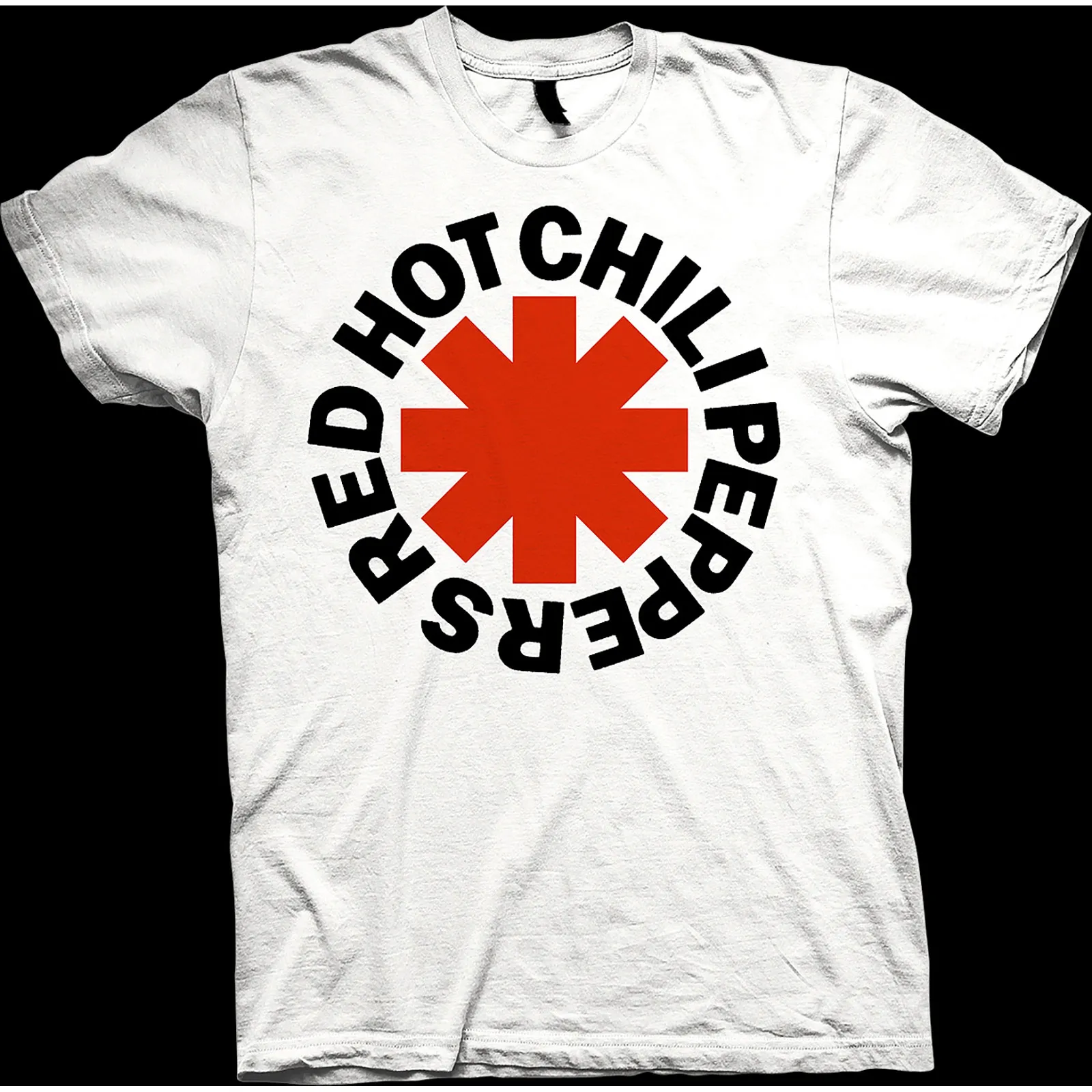 Red Hot Chili Peppers - Unisex T-Shirt Red Asterisk artwork