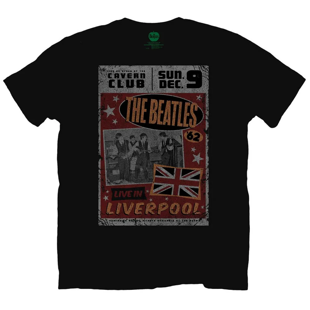 The Beatles - Unisex T-Shirt Live in Liverpool artwork