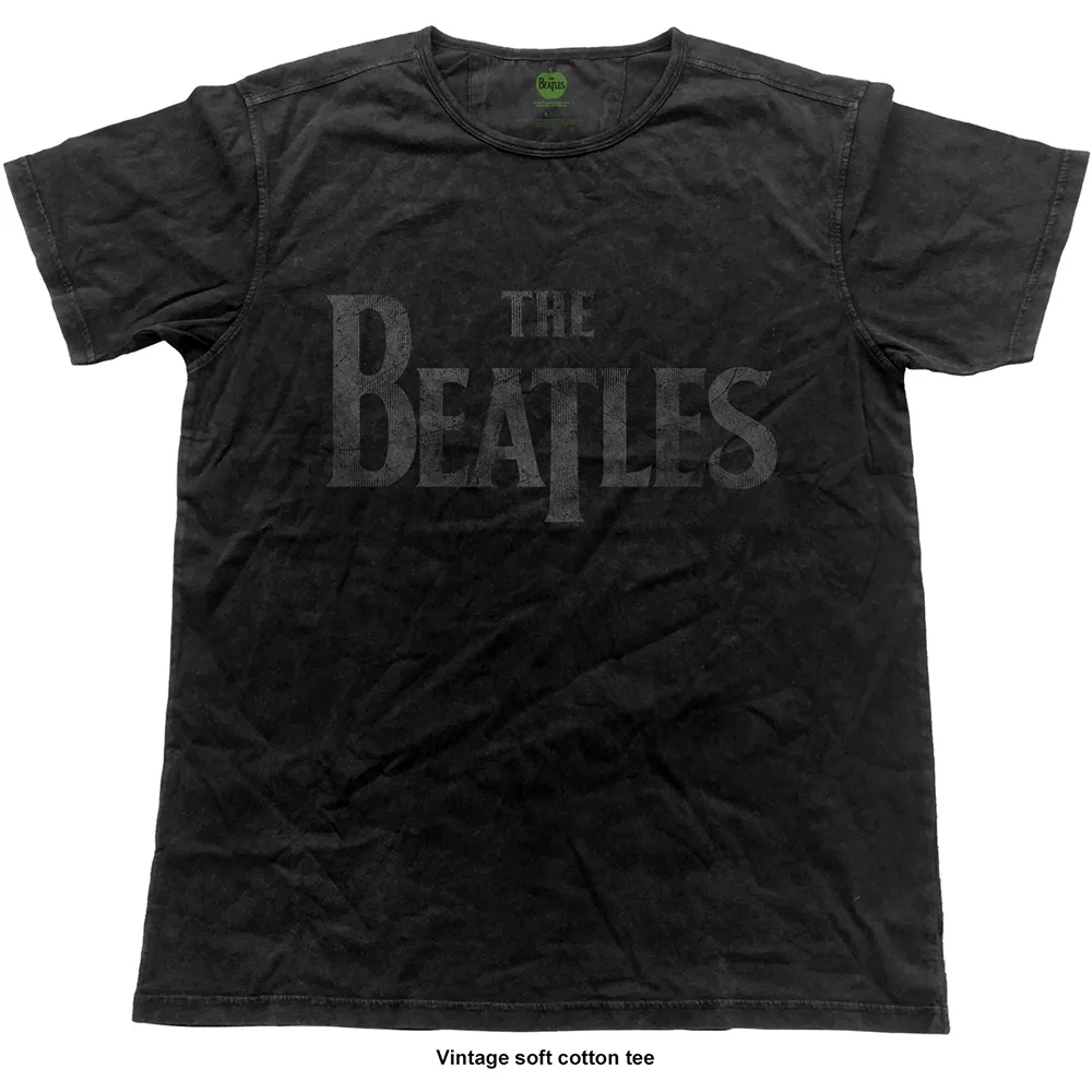The Beatles - Unisex Vintage T-Shirt Logo artwork