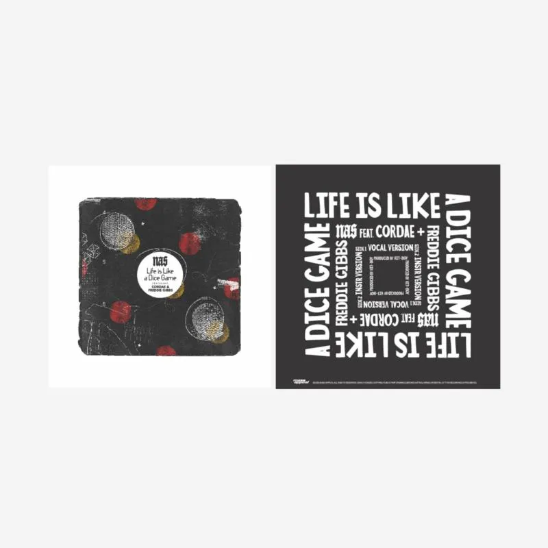<strong>Nas - Life Is Like A Dice Game</strong> (Vinyl 7 - black)