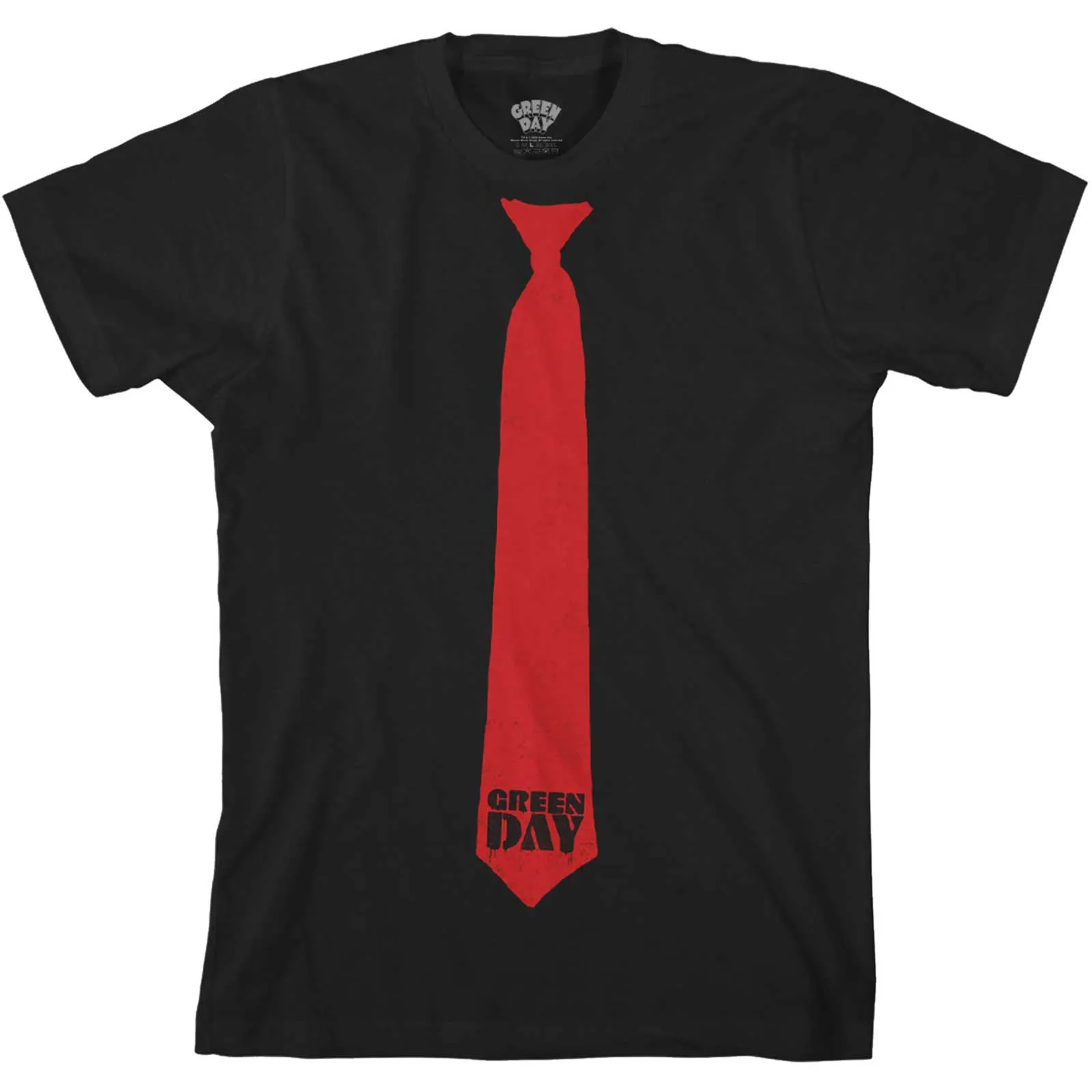 Green Day - Unisex T-Shirt Tie artwork