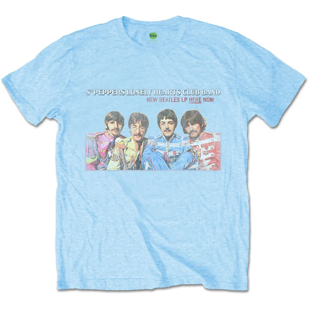 The Beatles - Unisex T-Shirt LP Here Now artwork