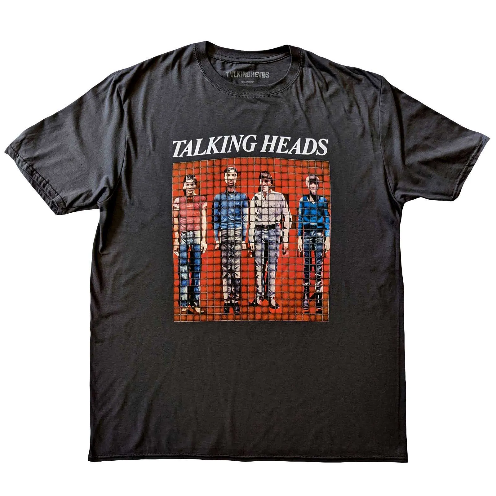 Talking Heads - Unisex T-Shirt Pixel Portrait artwork
