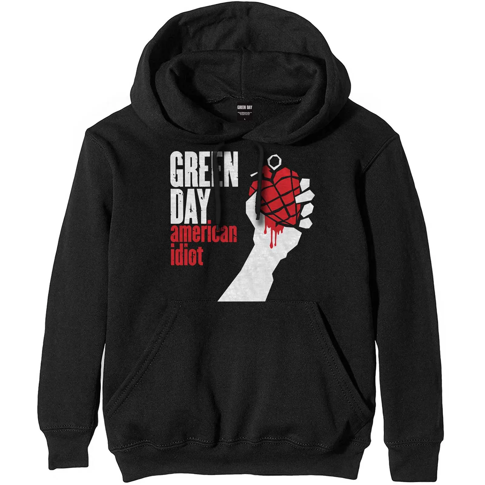 Green Day - Unisex Pullover Hoodie American Idiot artwork