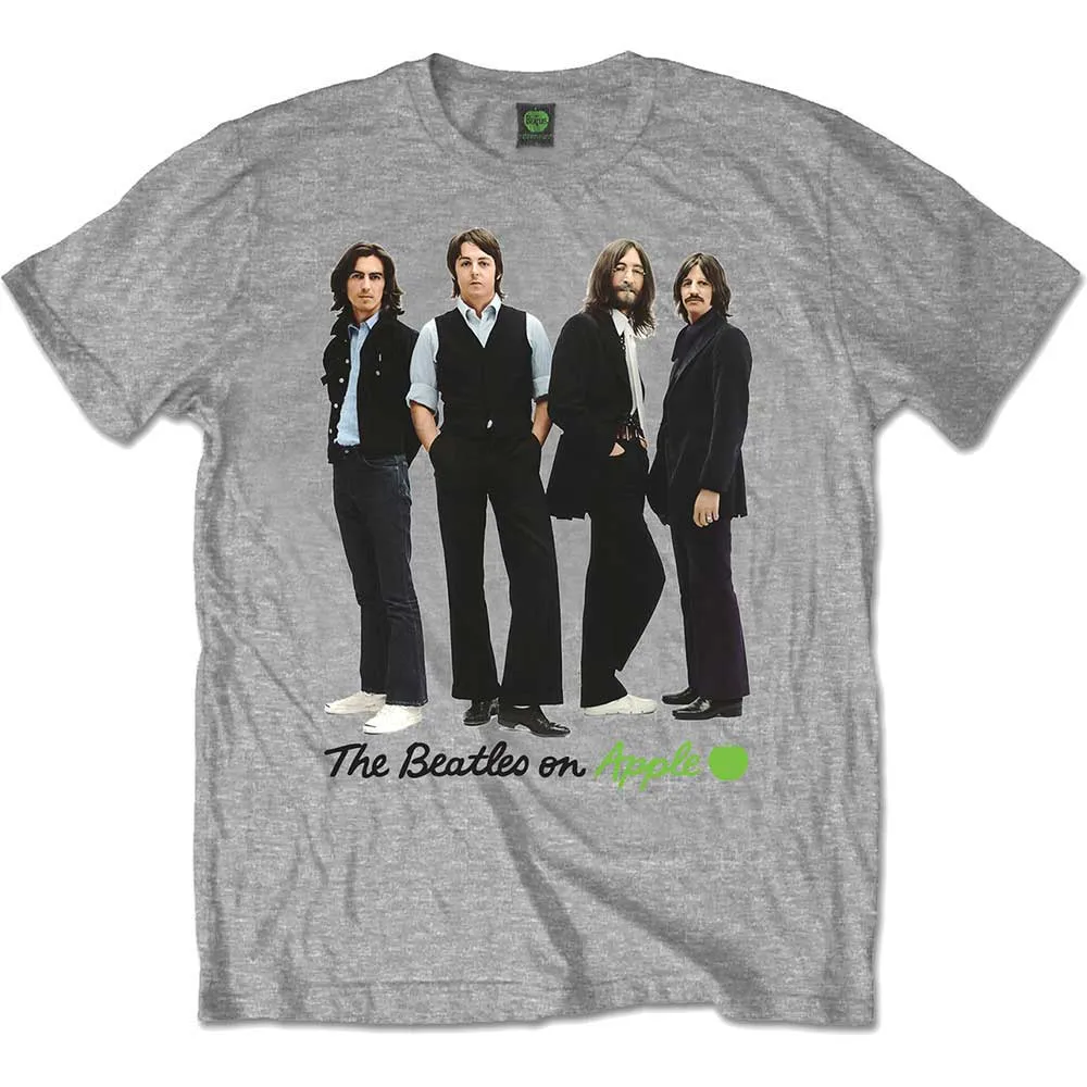 The Beatles - Unisex T-Shirt Iconic Colour artwork
