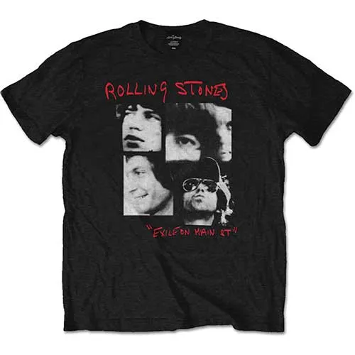 The Rolling Stones - Unisex T-Shirt Photo Exile artwork