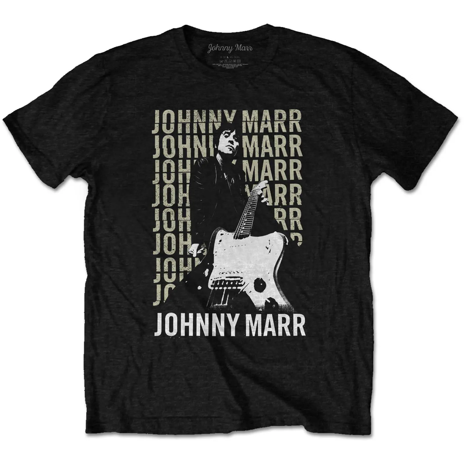 Johnny Marr - Unisex T-Shirt Guitar Photo artwork