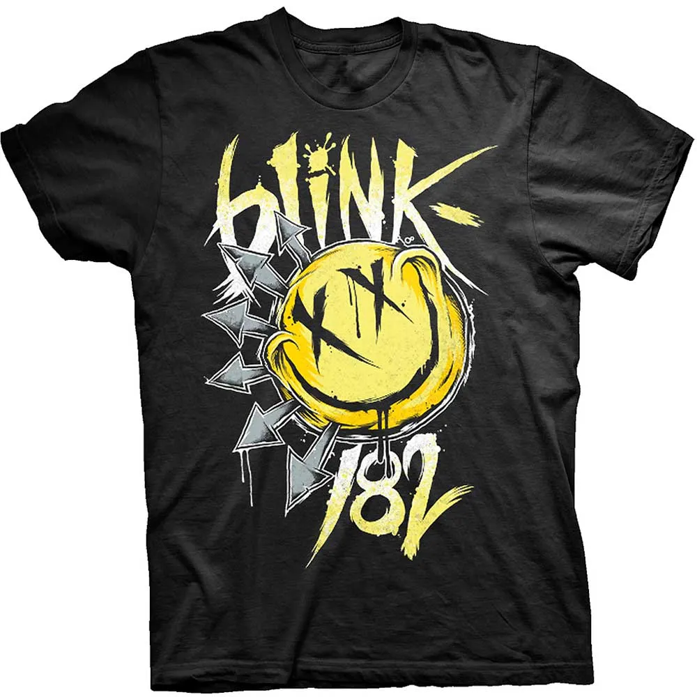 Blink 182 - Unisex T-Shirt Big Smile artwork