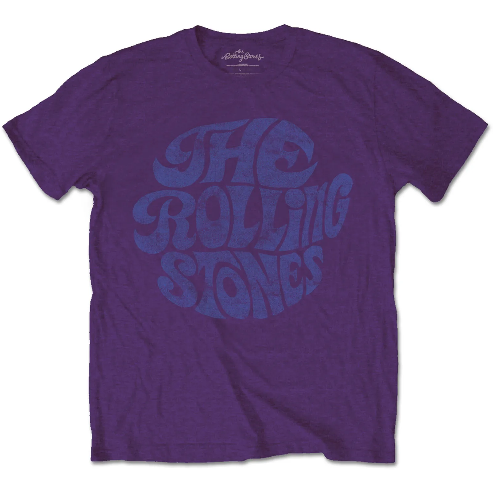 The Rolling Stones - Unisex T-Shirt Vintage 70s Logo artwork