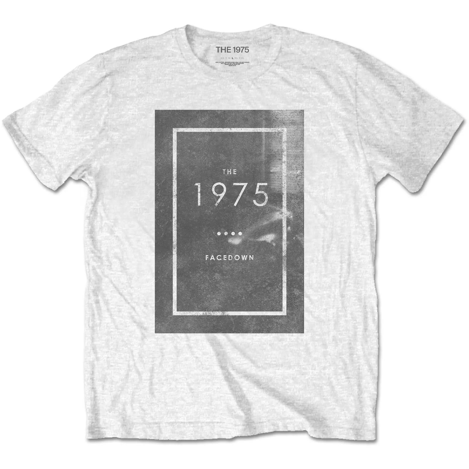 The 1975 - Unisex T-Shirt Facedown artwork