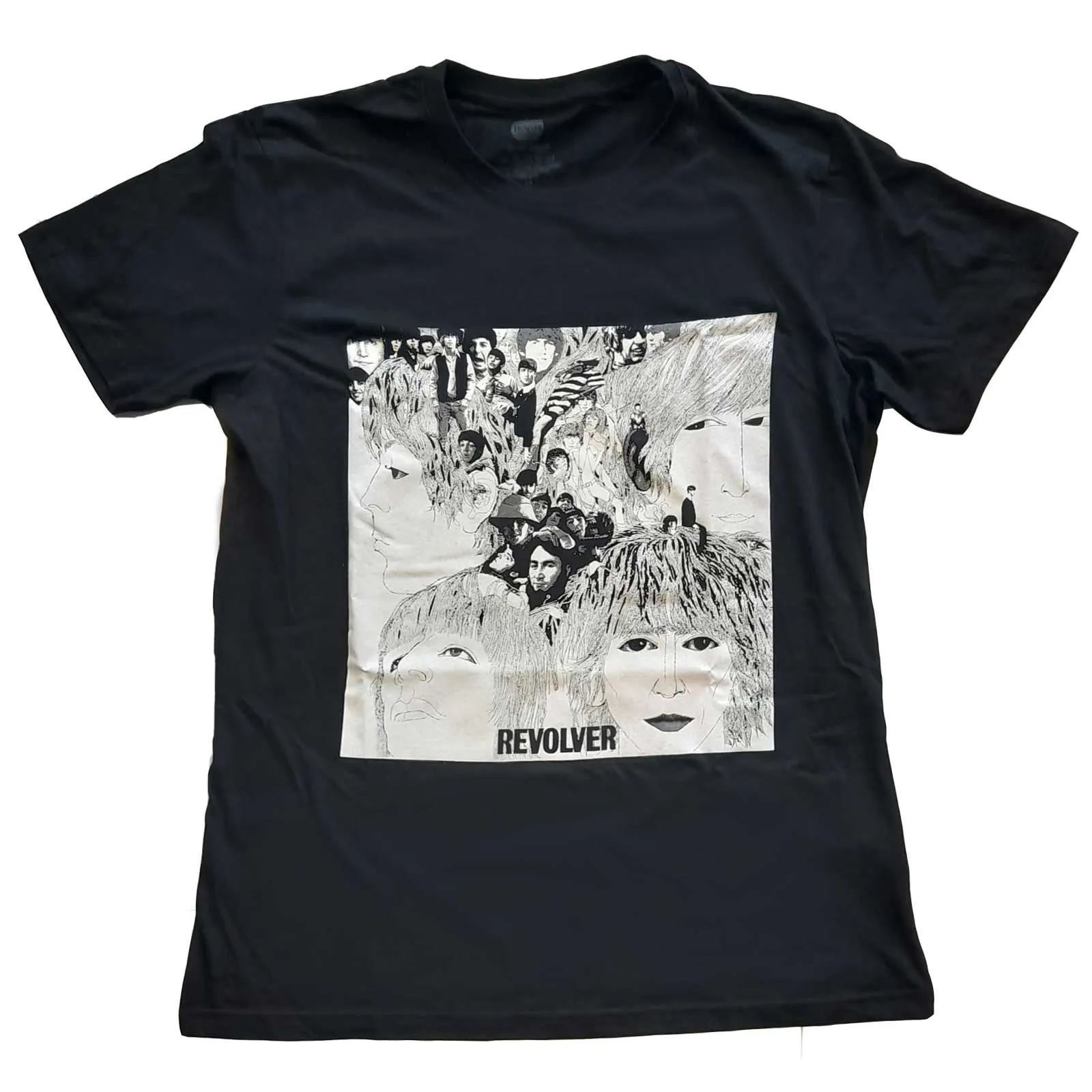 The Beatles - Unisex T-Shirt Revolver Album Cover artwork