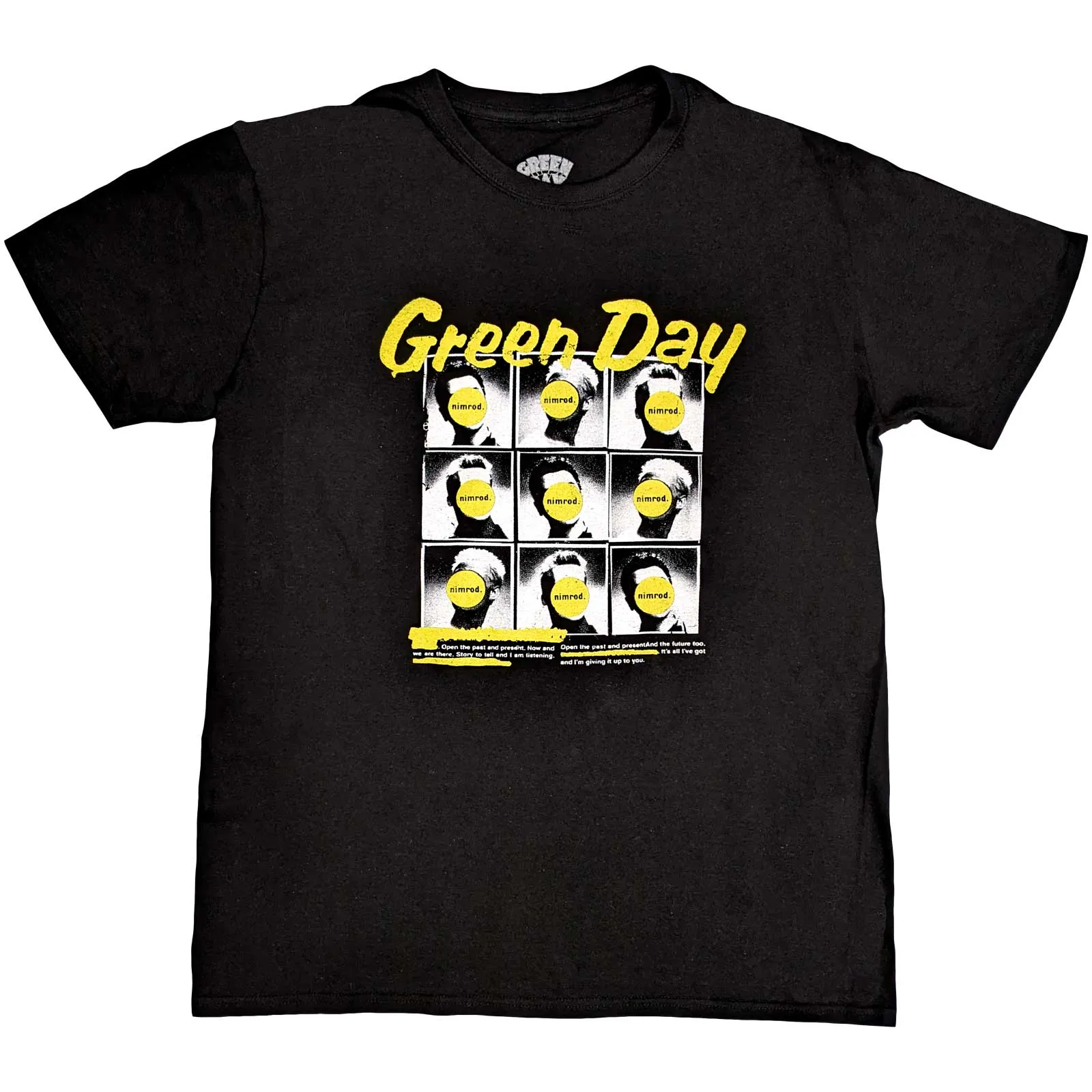 Green Day - Unisex T-Shirt Nimrod artwork