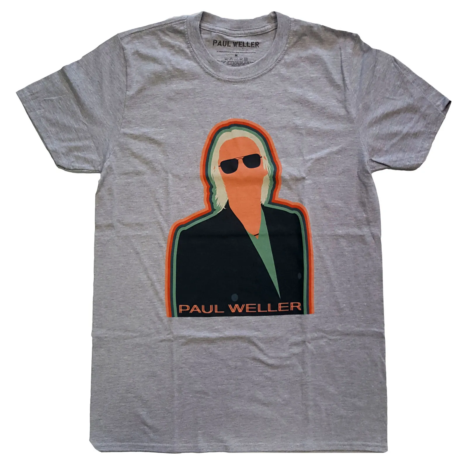 Paul Weller - Unisex T-Shirt Illustration Key Lines artwork