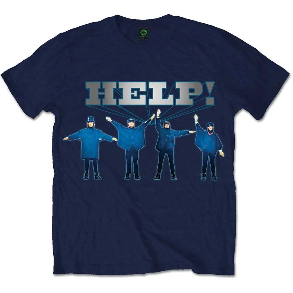 The Beatles - Unisex T-Shirt Help! artwork
