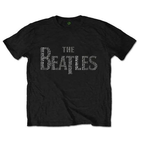 The Beatles - Unisex T-Shirt Drop T Songs artwork