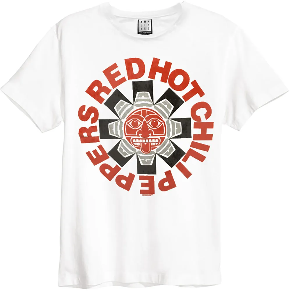 Red Hot Chili Peppers - Unisex T-Shirt Aztec artwork