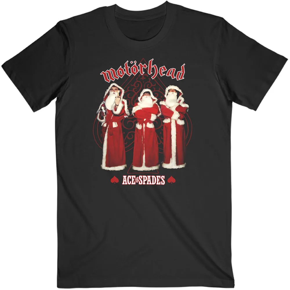 Motorhead - Unisex T-Shirt Ace Of Spades Christmas - (Tee Shirts ...