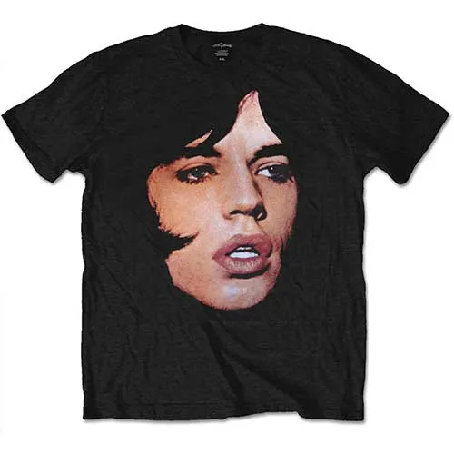 The Rolling Stones - Unisex T-Shirt Mick Portrait artwork