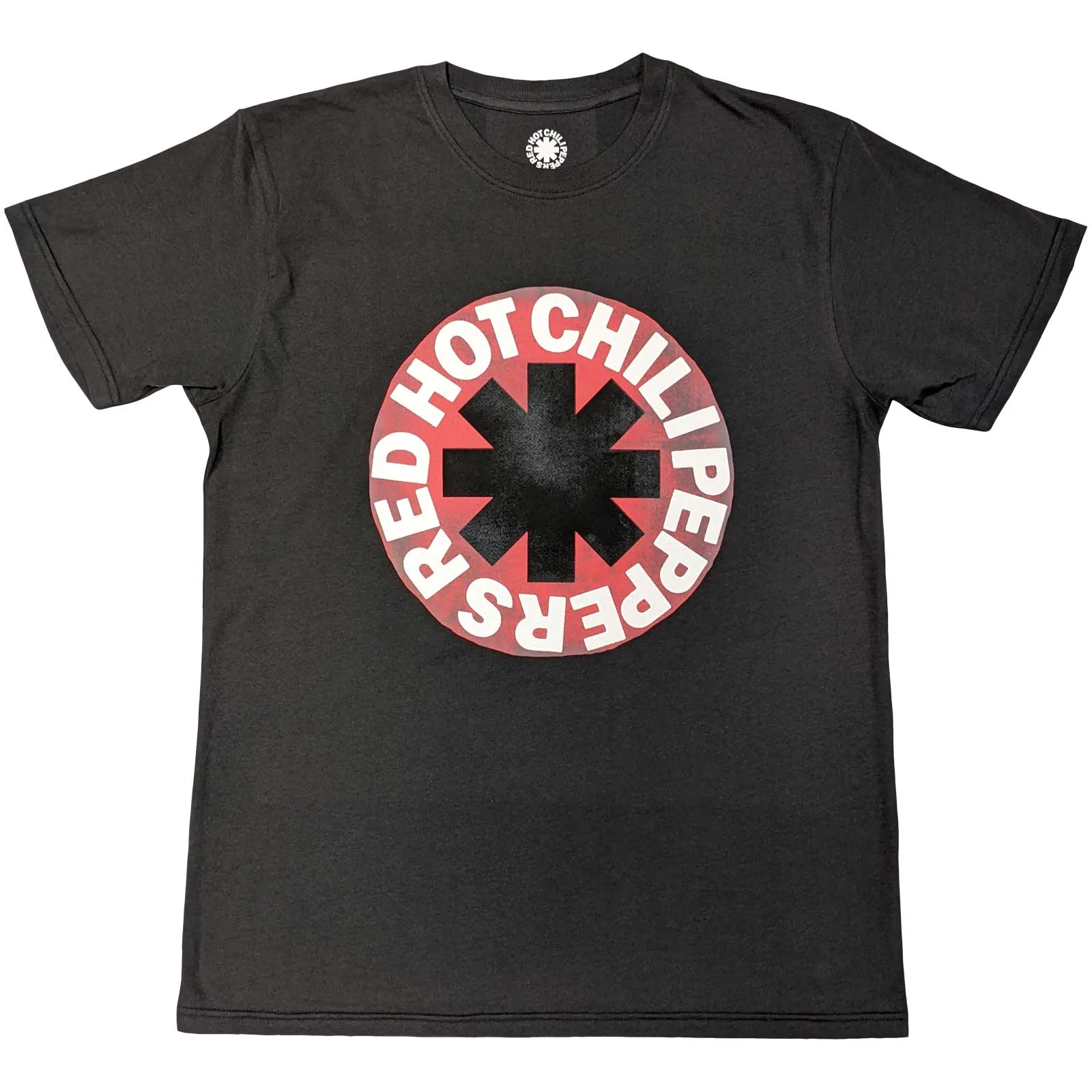 Red Hot Chili Peppers - Unisex T-Shirt Red Circle Asterisk Eco Friendly artwork