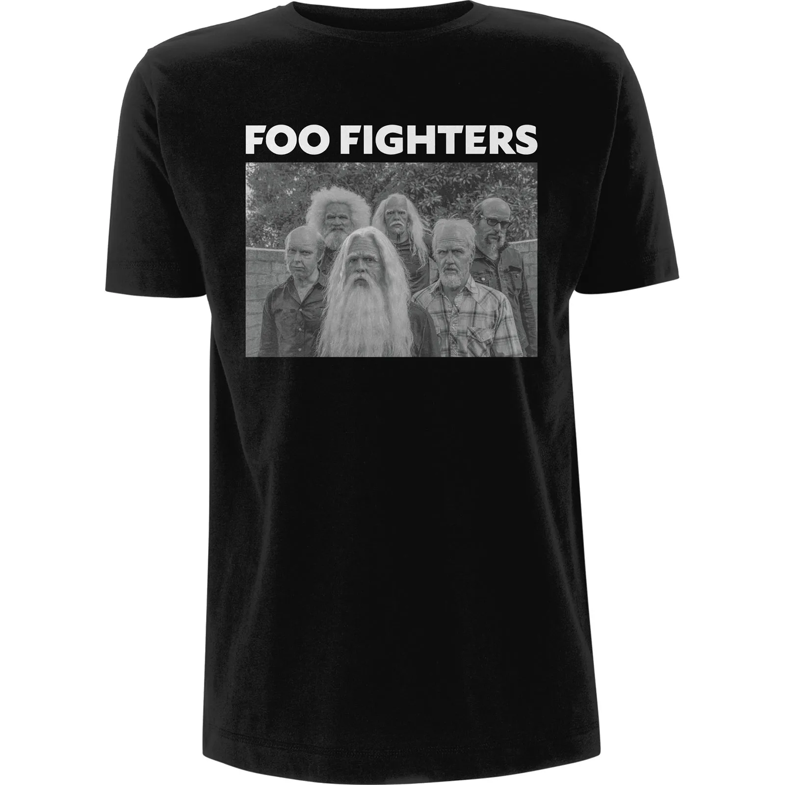 Foo Fighters - Unisex T-Shirt Old Band Photo artwork