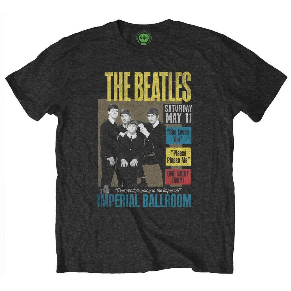 The Beatles - Unisex T-Shirt Imperial Ballroom artwork