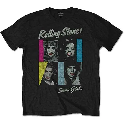 The Rolling Stones - Unisex T-Shirt Some Girls artwork