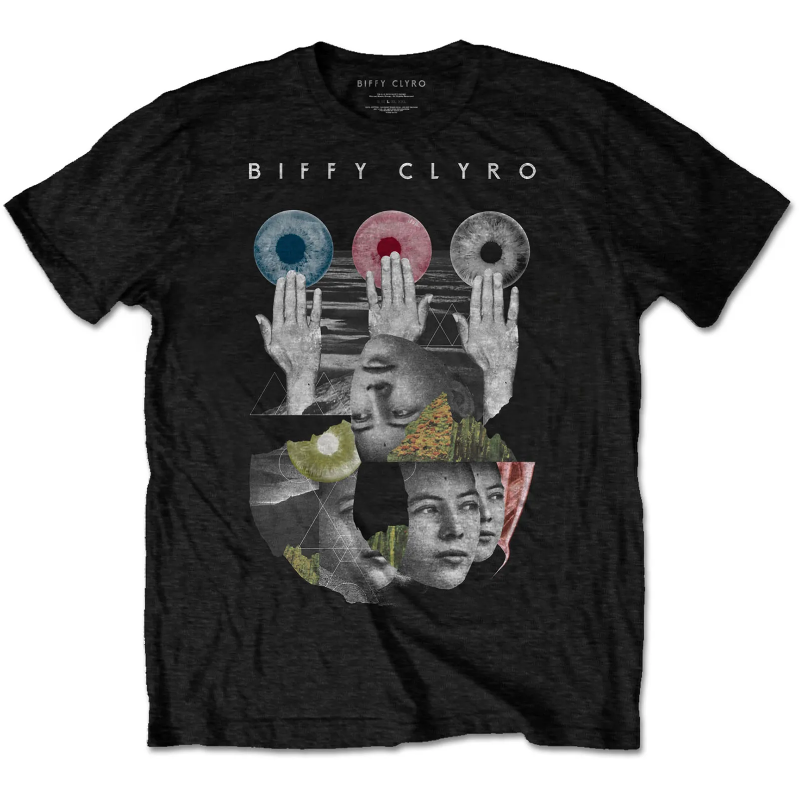 Biffy Clyro - Unisex T-Shirt Hands artwork