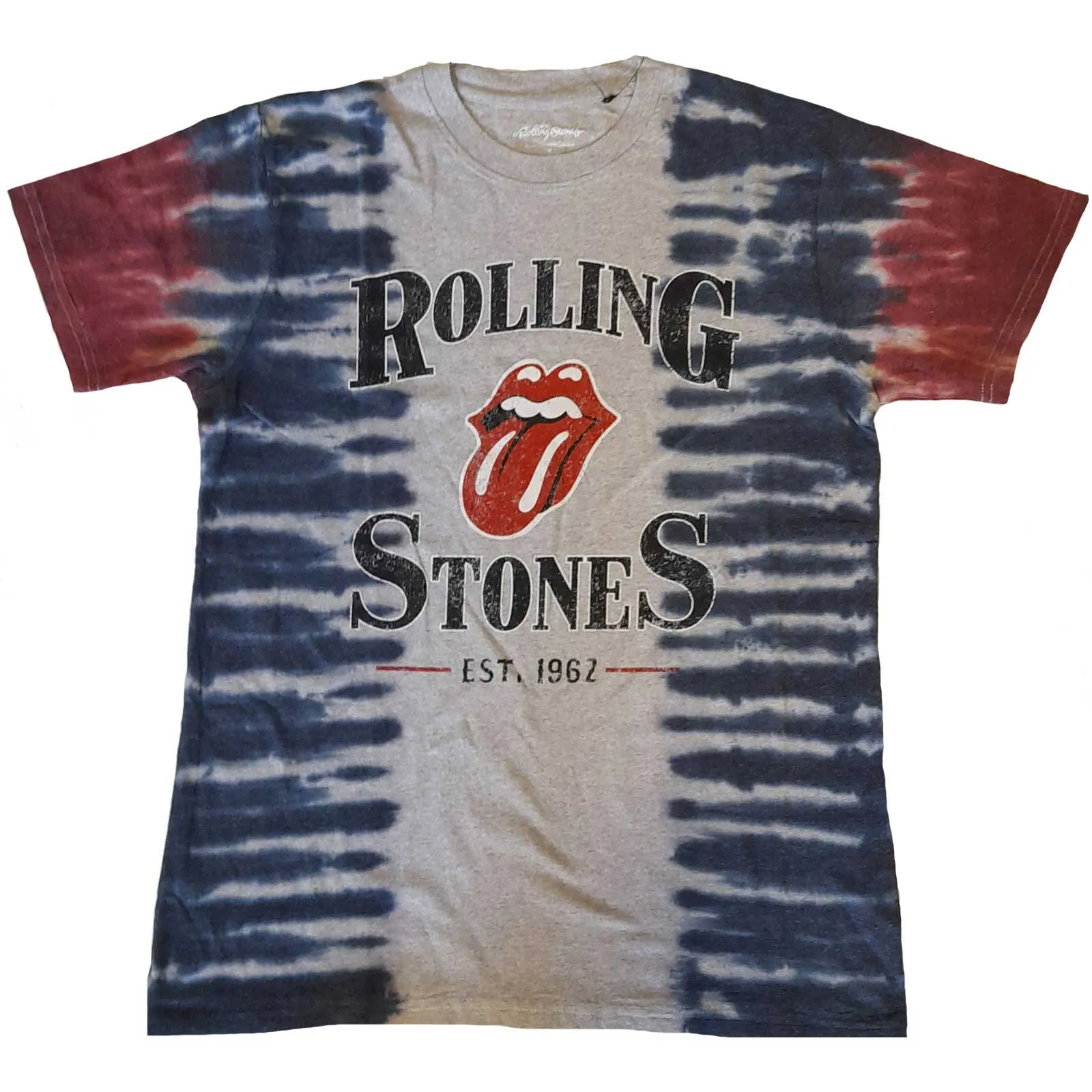 The Rolling Stones - Unisex T-Shirt Satisfaction Dye Wash artwork