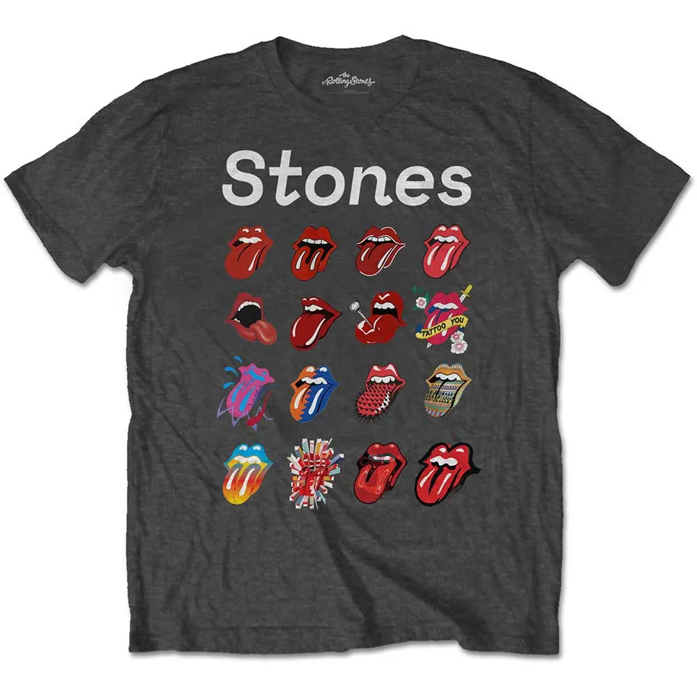 The Rolling Stones - Unisex T-Shirt No Filter Evolution Soft Hand Inks artwork