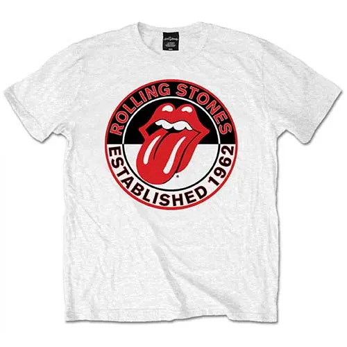 The Rolling Stones - Unisex T-Shirt Est. 1962 artwork