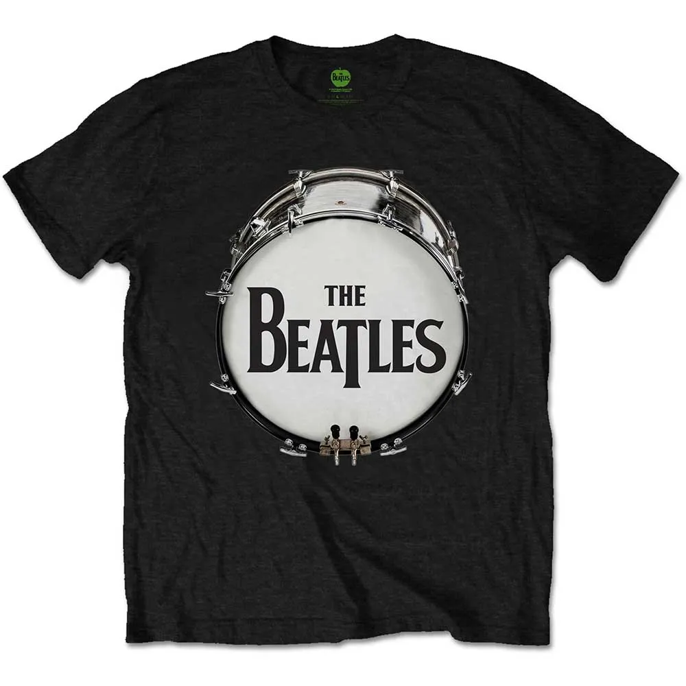 The Beatles - Unisex T-Shirt Original Drum Skin artwork