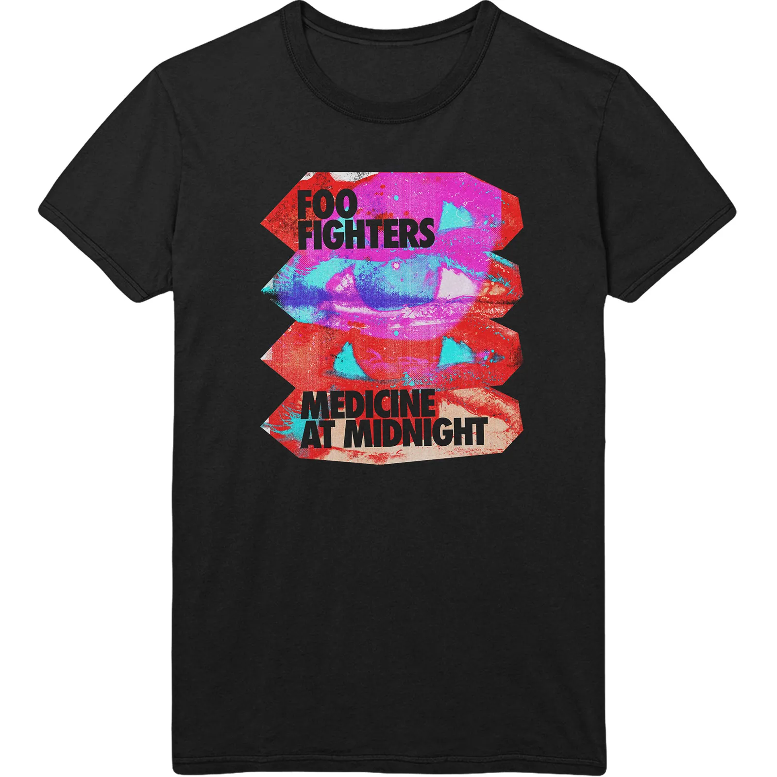 Foo Fighters - Unisex T-Shirt Medicine At Midnight artwork