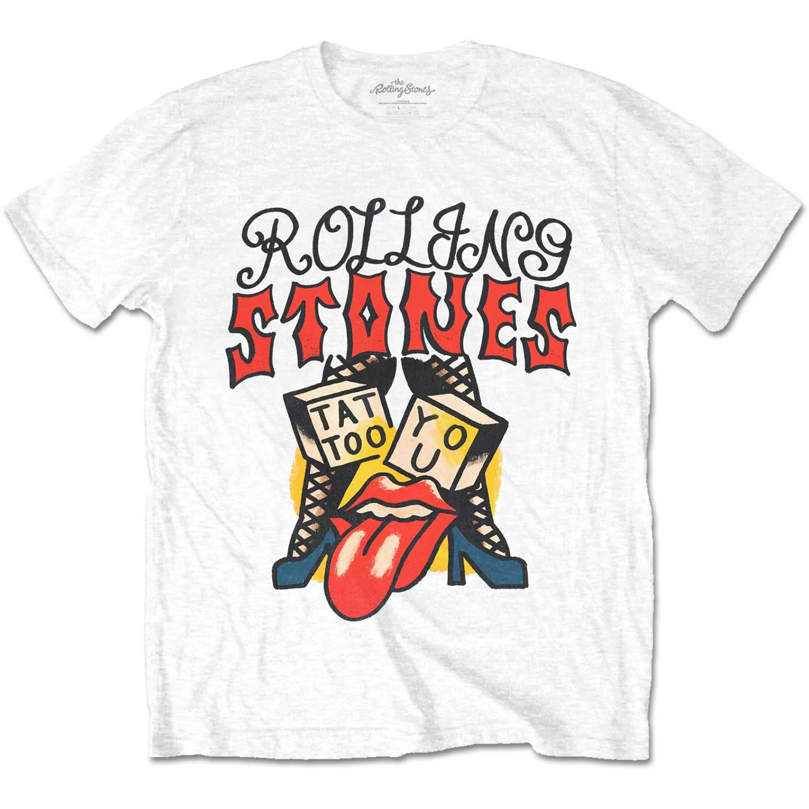 The Rolling Stones - Unisex T-Shirt Tattoo You II artwork