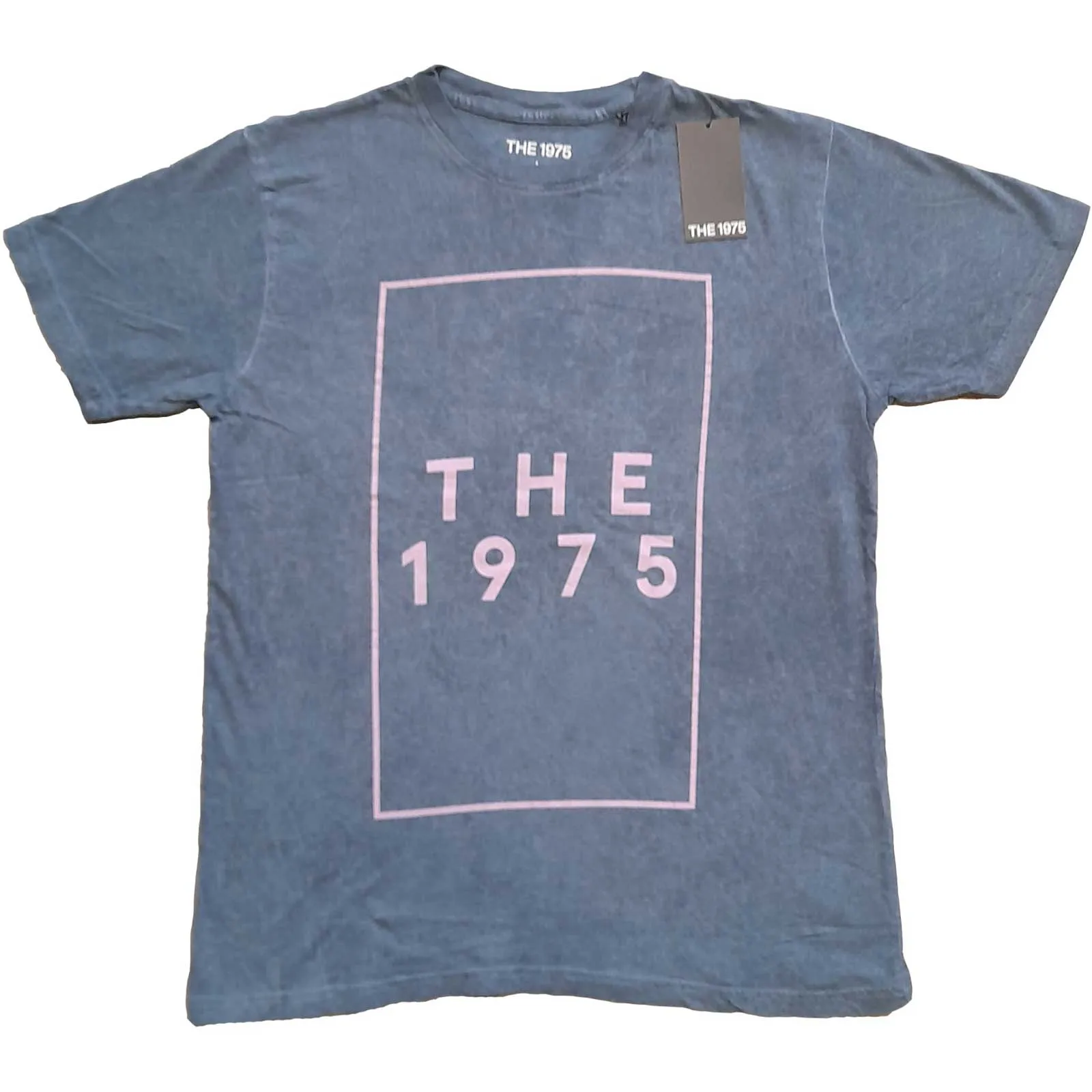 The 1975 - Unisex T-Shirt I Like It Logo Dip Dye, Dye Wash artwork