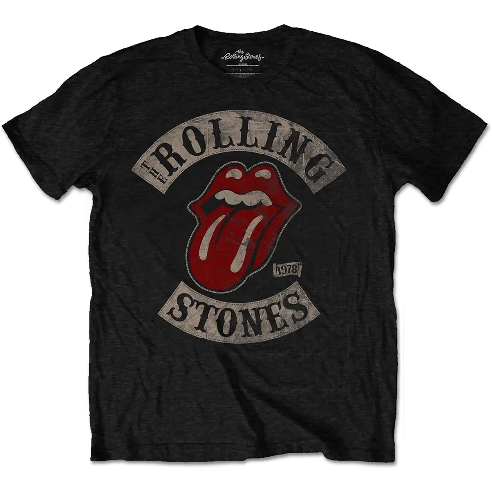 The Rolling Stones - Unisex T-Shirt Tour 1978 artwork