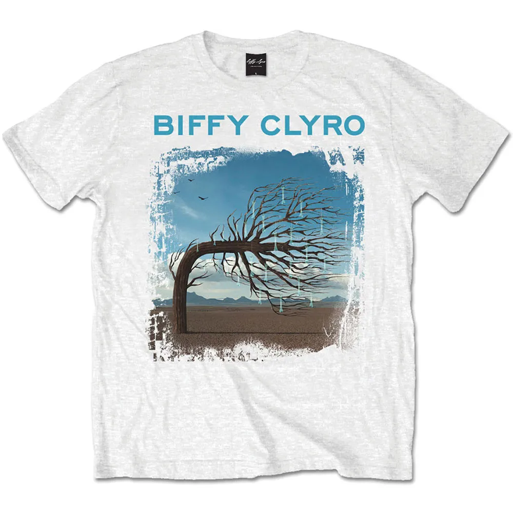 Biffy Clyro - Unisex T-Shirt Opposites White artwork