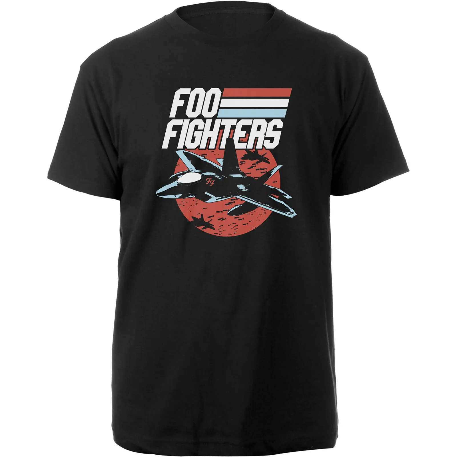 Foo Fighters - Unisex T-Shirt Jets artwork
